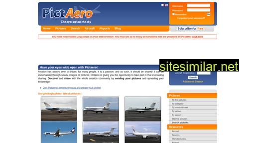 pictaero.com alternative sites
