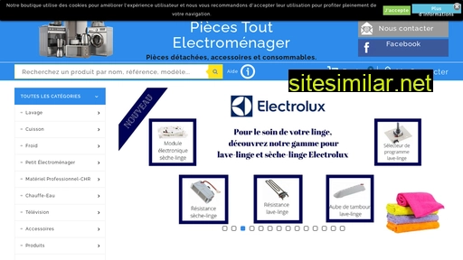 pieces-tout-electromenager.com alternative sites