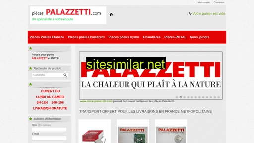 piecespalazzetti.com alternative sites