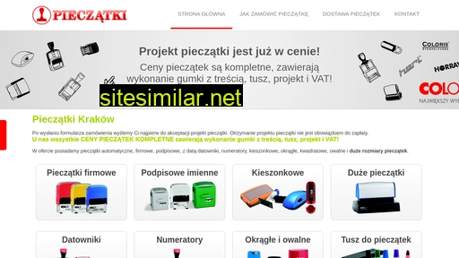 pieczatki-krakow.com alternative sites