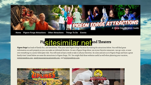 Pigeonforge-attractions similar sites