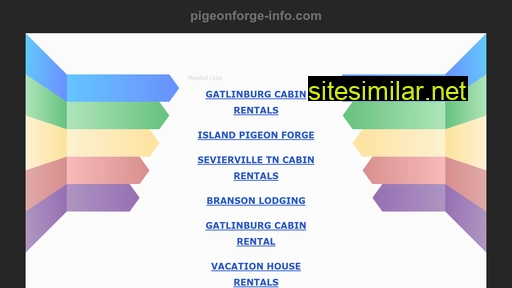 Pigeonforge-info similar sites