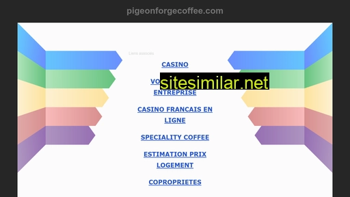 pigeonforgecoffee.com alternative sites
