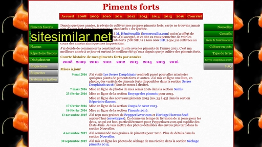 Pimentsforts similar sites