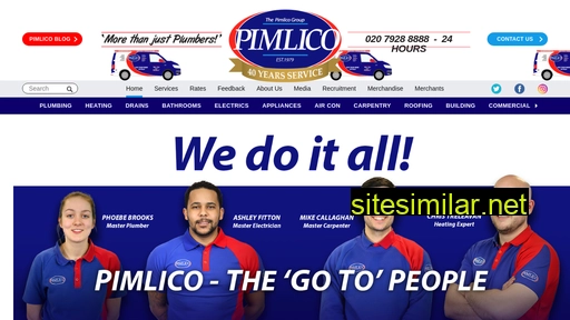 pimlicoplumbers.com alternative sites