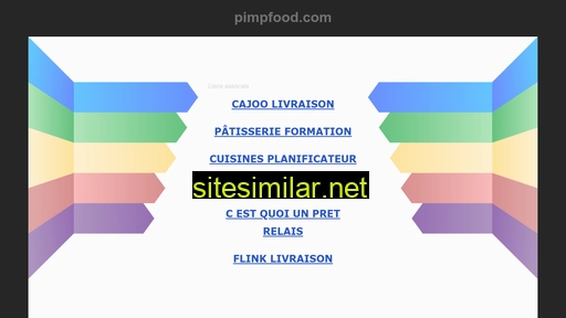pimpfood.com alternative sites
