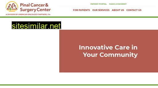 pinalcancersurgery.com alternative sites