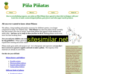 pinapinatas.com alternative sites