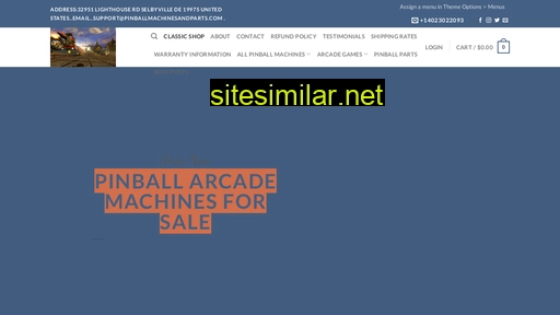 pinballmachinesandparts.com alternative sites