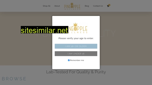 pineapplewellness.com alternative sites