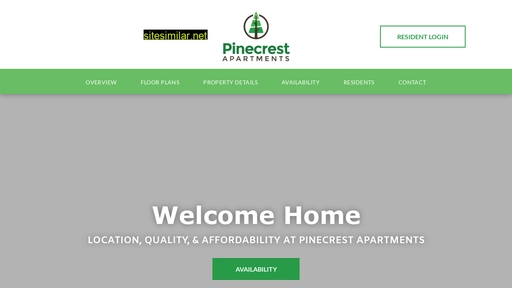 pinecrest-apts.com alternative sites