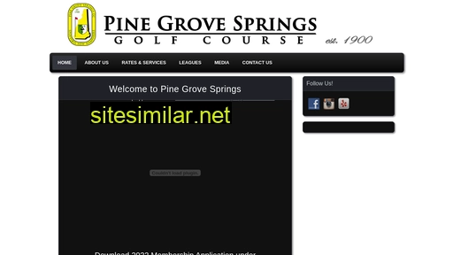 pinegrovesprings.com alternative sites