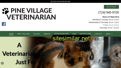 pinevillagevet.com alternative sites