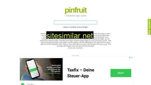 pinfruit.com alternative sites