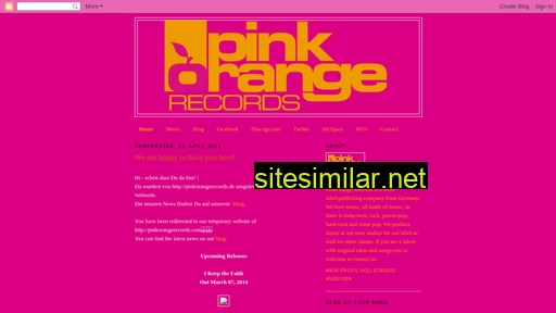 pinkorangerecords-home.blogspot.com alternative sites