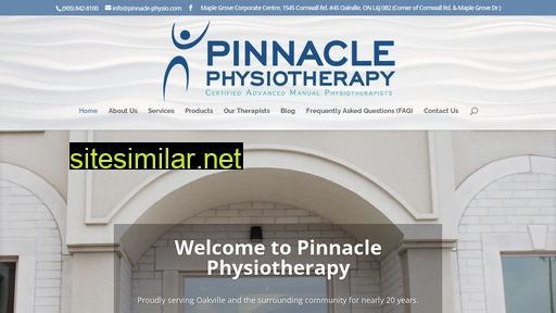 Pinnacle-physio similar sites