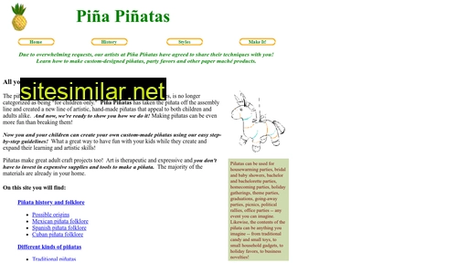 pina-pinatas.com alternative sites