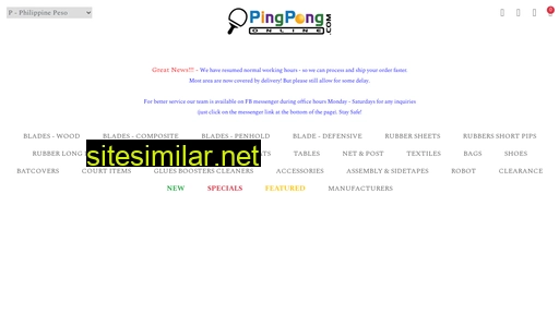 pingpongonline.com alternative sites