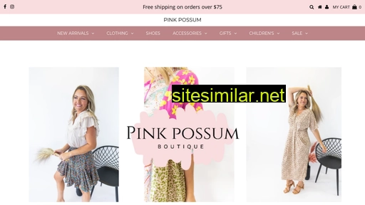 pinkpossumboutique.com alternative sites