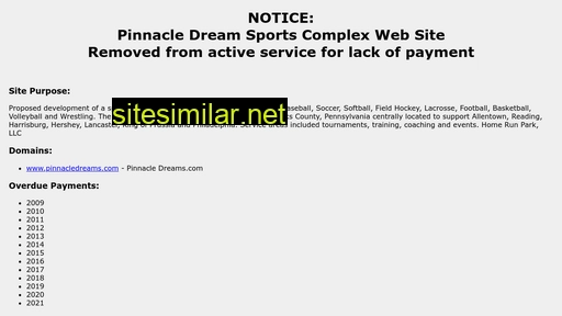pinnacledreams.com alternative sites