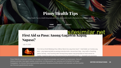 pinoyhealthtips.blogspot.com alternative sites