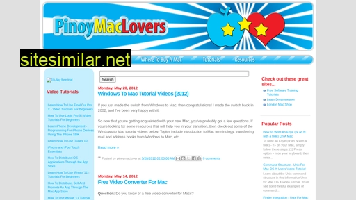pinoymaclovers.com alternative sites