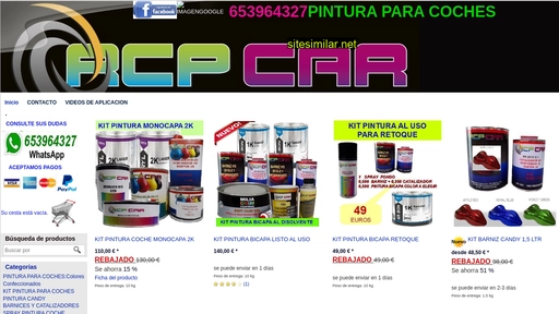 pinturacochercpcar.com alternative sites