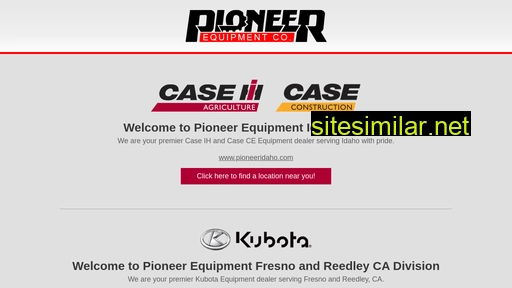 pioneerequipment.com alternative sites