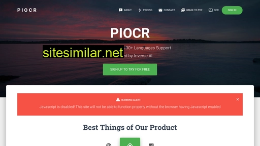 piocr.com alternative sites