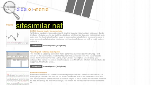pipsomania.com alternative sites