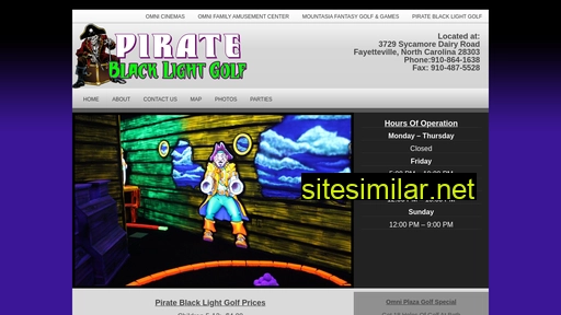 Pirateblacklightgolf similar sites
