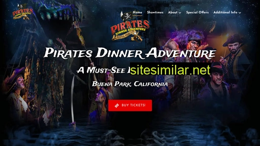 piratesdinneradventureca.com alternative sites