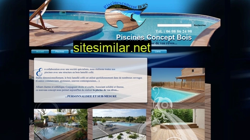 piscines-concept-bois.com alternative sites