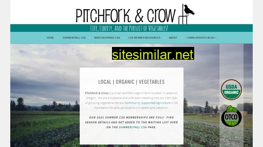 Pitchforkandcrow similar sites