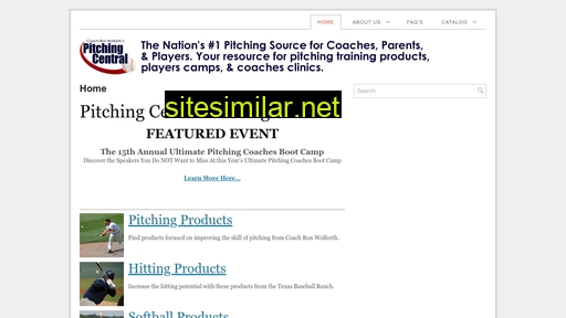 pitchingcentral.com alternative sites