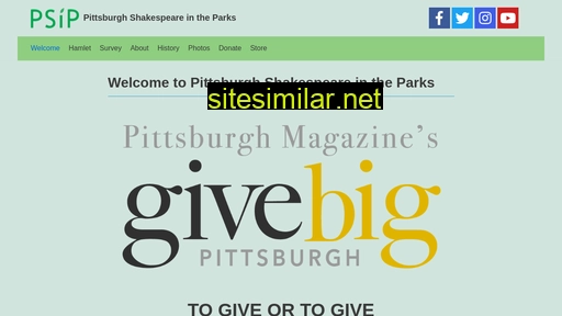 pittsburghshakespeare.com alternative sites