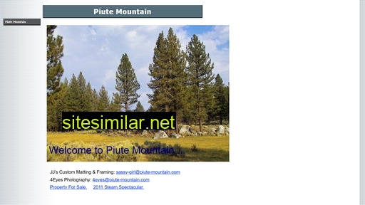 piute-mountain.com alternative sites
