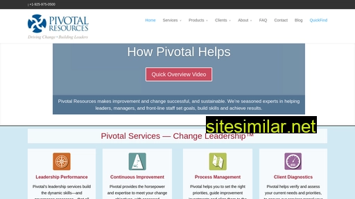 pivotalresources.com alternative sites