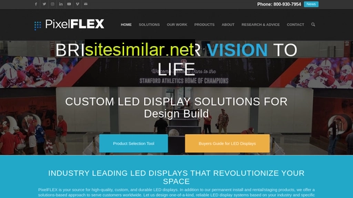 pixelflexled.com alternative sites