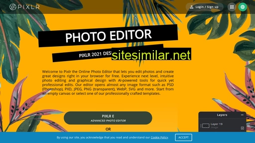 Pixlr similar sites