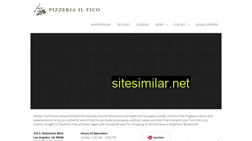 pizzeriailfico.com alternative sites