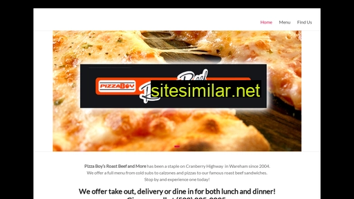 pizzaboywareham.com alternative sites