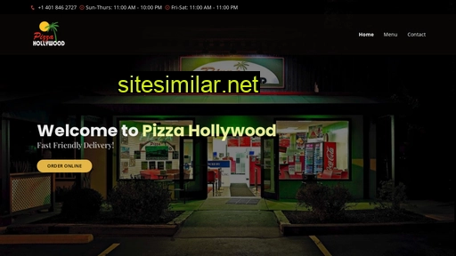 Pizzahollywood similar sites