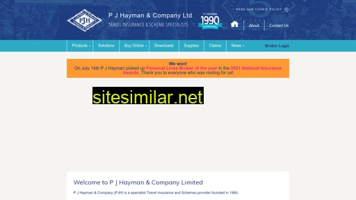 pjhayman.com alternative sites