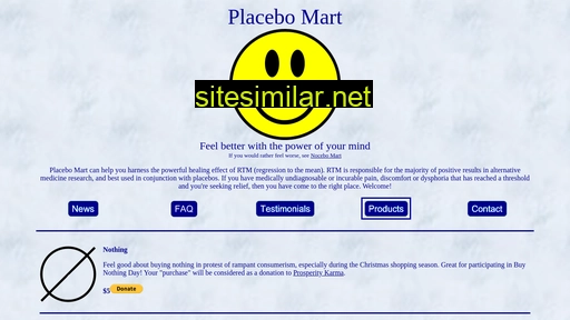 Placebo-mart similar sites