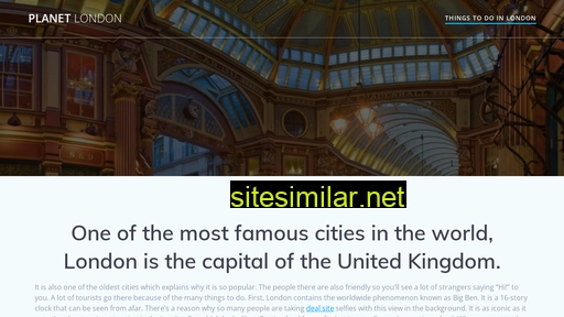 Planet-london similar sites
