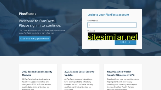 Planfacts similar sites