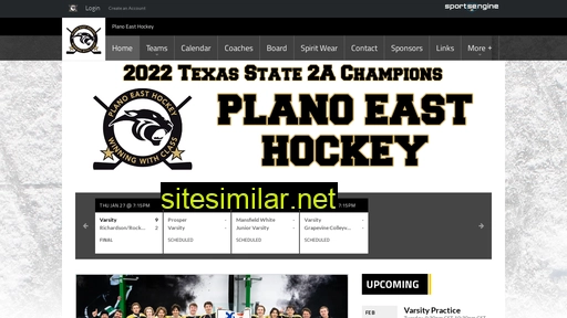 Planoeasthockey similar sites