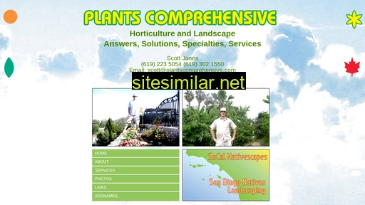 plantscomprehensive.com alternative sites