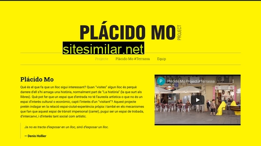 Placidomoproject similar sites